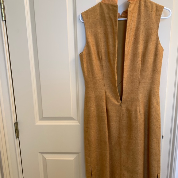 J McLAUGHLIN LINEN fitted sheath dress size 6 - Picture 4 of 7